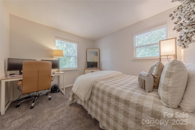 6418 Tivoli Ct, Charlotte, NC 28211 - carpeted bedroom featuring an office area and baseboards