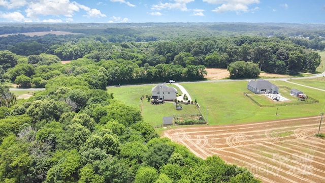 7805 Crooked Creek Church Rd, Monroe, NC 28110 - view of rural area featuring a heavily wooded area