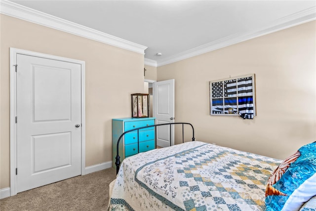 3835 Norman View Dr, Sherrills Ford, NC 28673 - bedroom with carpet flooring and ornamental molding