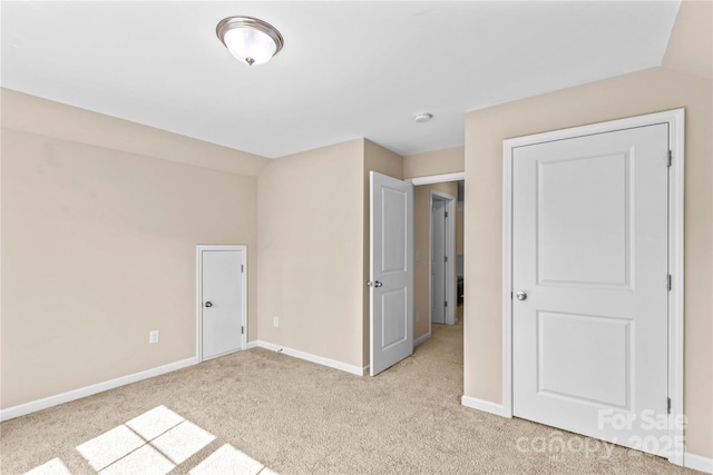 3835 Norman View Dr, Sherrills Ford, NC 28673 - unfurnished bedroom with baseboards and light carpet