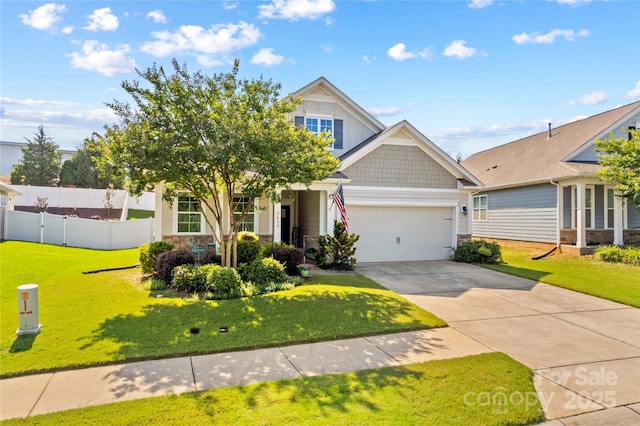 3835 Norman View Dr, Sherrills Ford, NC 28673 - view of front of property with stone siding, a garage, and driveway