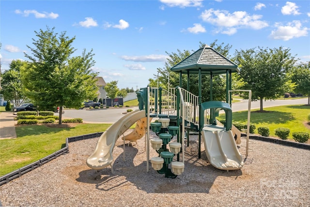 3835 Norman View Dr, Sherrills Ford, NC 28673 - community jungle gym featuring a lawn