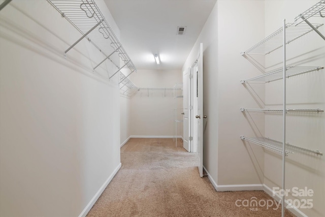 12704 Franklin Square Rd, Charlotte, NC 28213 - walk in closet featuring carpet floors