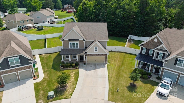 12704 Franklin Square Rd, Charlotte, NC 28213 - aerial perspective of suburban area