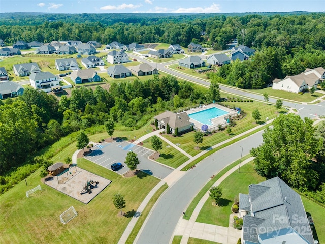 2380 Fairport Dr SE, Concord, NC 28025 - aerial view of a pool area