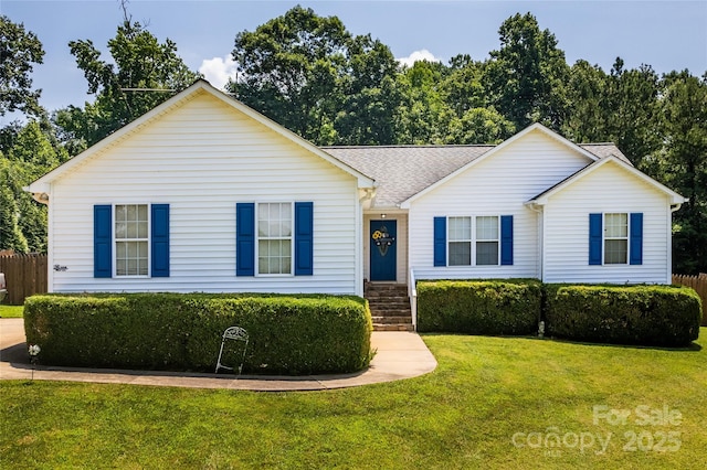 958 Hillard Ln, Lincolnton, NC 28092 - ranch-style house featuring roof with shingles