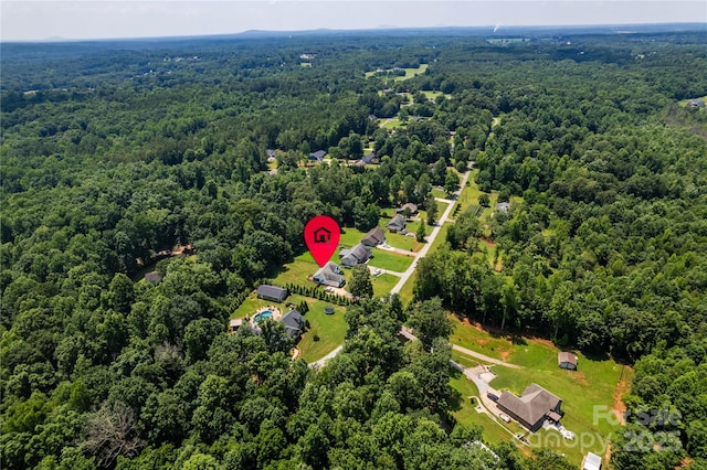 958 Hillard Ln, Lincolnton, NC 28092 - drone / aerial view of a forest