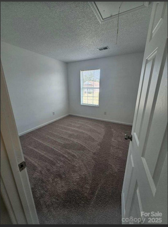 11 Long Glen Ct Unit 113, Columbia, SC 29229 - carpeted spare room featuring attic access and a textured ceiling