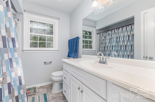 80 Lecline Cir NE, Concord, NC 28025 - full bath with vanity and a shower with shower curtain