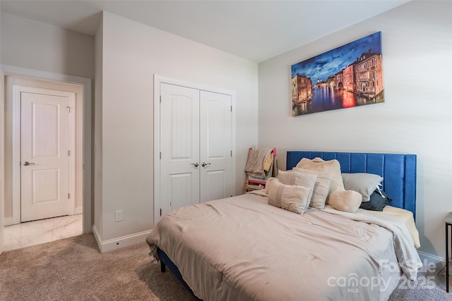154 Tanner Loop, Troutman, NC 28166 - bedroom with a closet and carpet floors