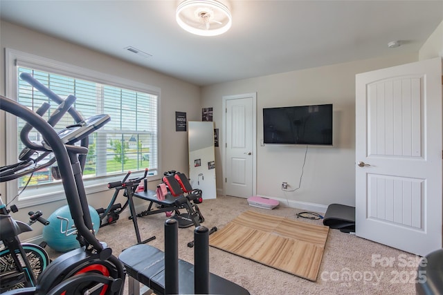 154 Tanner Loop, Troutman, NC 28166 - workout area with carpet floors and baseboards