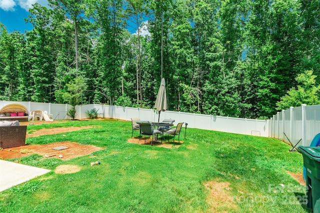 154 Tanner Loop, Troutman, NC 28166 - view of fenced backyard
