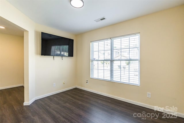 2357 Riding Trail Rd, Gastonia, NC 28054 - unfurnished room featuring dark wood-style flooring and baseboards