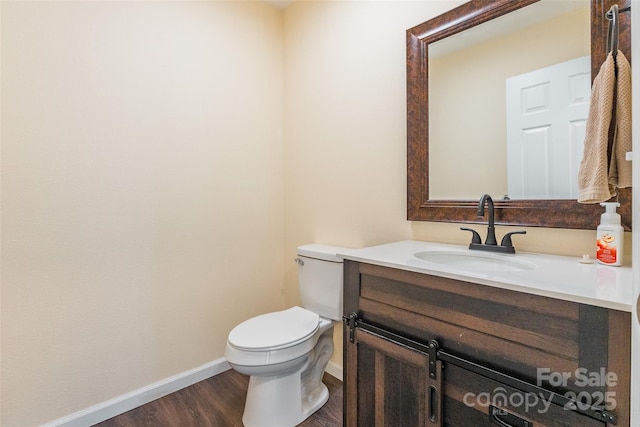 2357 Riding Trail Rd, Gastonia, NC 28054 - bathroom featuring vanity and wood finished floors
