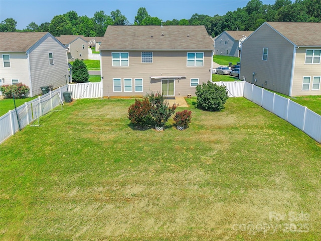 2357 Riding Trail Rd, Gastonia, NC 28054 - rear view of property featuring a residential view and a fenced backyard