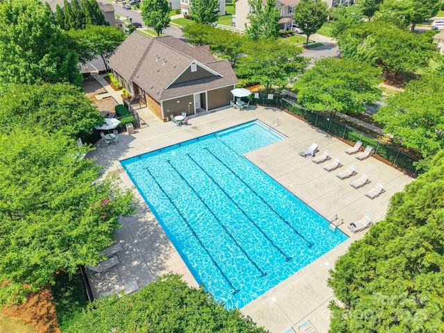 2357 Riding Trail Rd, Gastonia, NC 28054 - community pool featuring a patio area