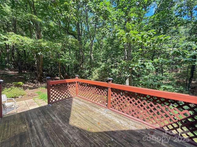 5685 Pine Ridge Dr, Connelly Springs, NC 28612 - view of deck