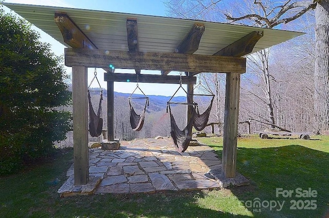 617 Norton Fork Rd, Hot Springs, NC 28743 - view of patio