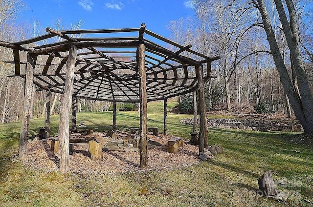 617 Norton Fork Rd, Hot Springs, NC 28743 - surrounding community featuring a lawn