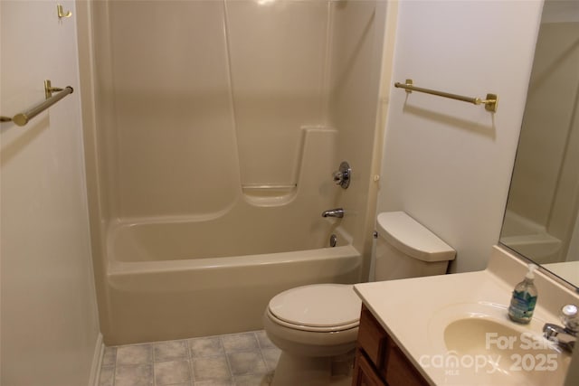 4 Gatehouse Ct, Asheville, NC 28803 - full bath with vanity, shower / tub combination, and tile patterned floors