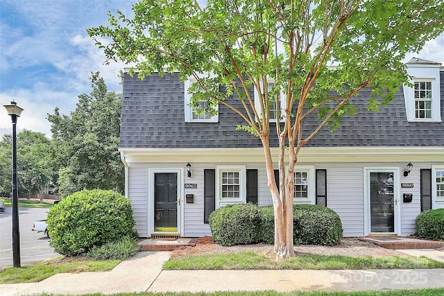 8062 Knights Bridge Rd, Charlotte, NC 28210 - view of front of house featuring a shingled roof and mansard roof