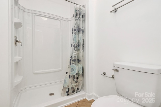 8062 Knights Bridge Rd, Charlotte, NC 28210 - full bathroom with tile patterned flooring and a shower with curtain