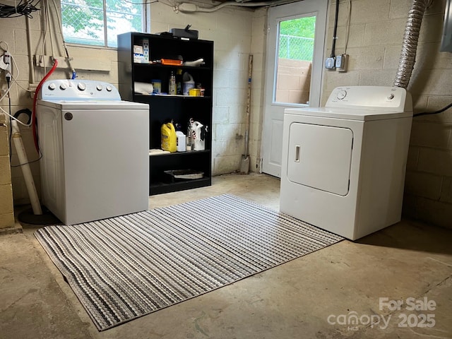 615 Marietta St, Asheville, NC 28803 - laundry room with washing machine and clothes dryer