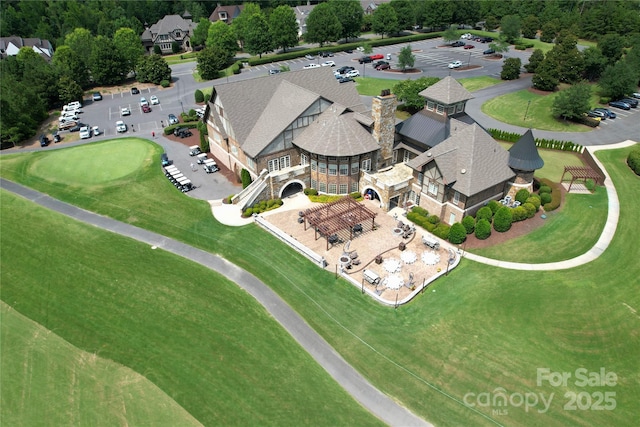 17718 Terryglass Ln, Charlotte, NC 28278 - drone / aerial view
