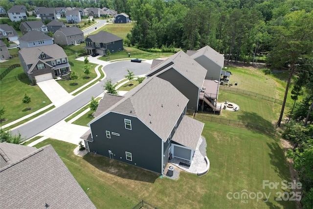 17718 Terryglass Ln, Charlotte, NC 28278 - aerial perspective of suburban area