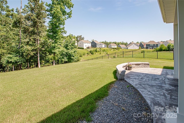 17718 Terryglass Ln, Charlotte, NC 28278 - fenced backyard featuring a residential view and a patio