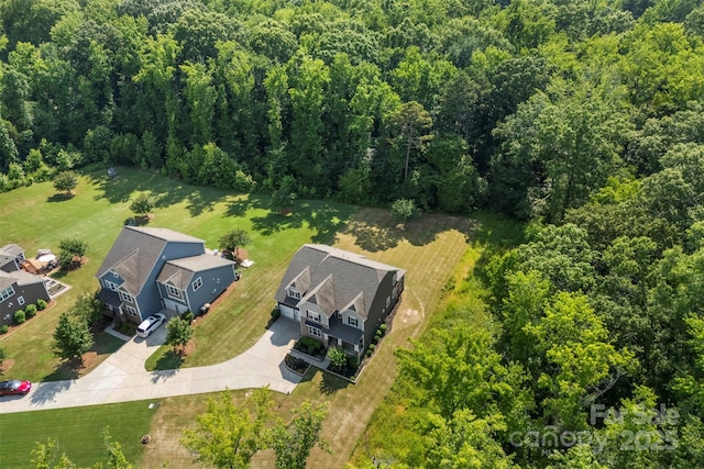 2525 Surveyor General Dr, Waxhaw, NC 28173 - bird's eye view of a heavily wooded area