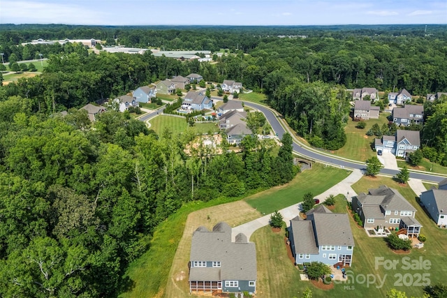 2525 Surveyor General Dr, Waxhaw, NC 28173 - view of property location featuring nearby suburban area and a heavily wooded area
