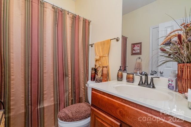 10812 Clark St, Davidson, NC 28036 - full bathroom featuring toilet and vanity