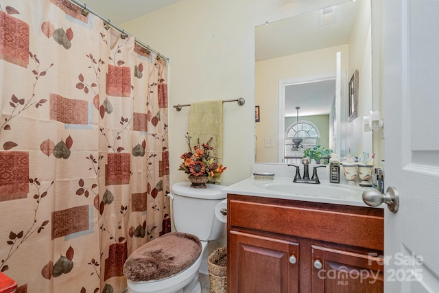 10812 Clark St, Davidson, NC 28036 - full bath featuring vanity and a shower with shower curtain