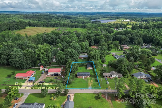 4146 Old State Rd, Newton, NC 28658 - view of property location featuring property parcel outlined and a heavily wooded area
