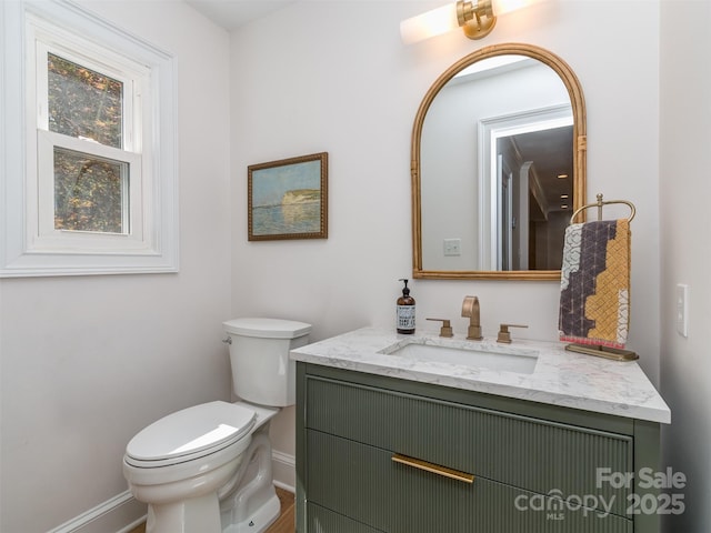 202 Walden Ln, Weddington, NC 28104 - bathroom featuring vanity and baseboards