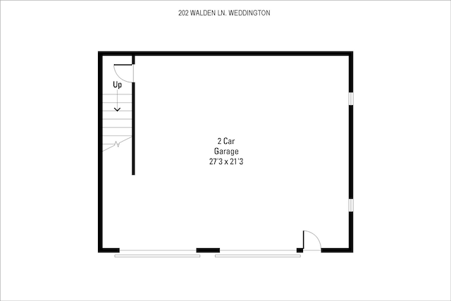 202 Walden Ln, Weddington, NC 28104 - view of floor plan / room layout