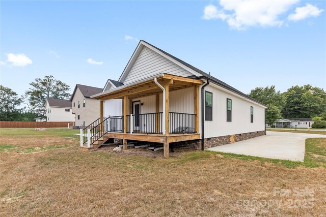 3511 Warlicks Church Rd, Connelly Springs, NC 28612 - view of front of home with crawl space