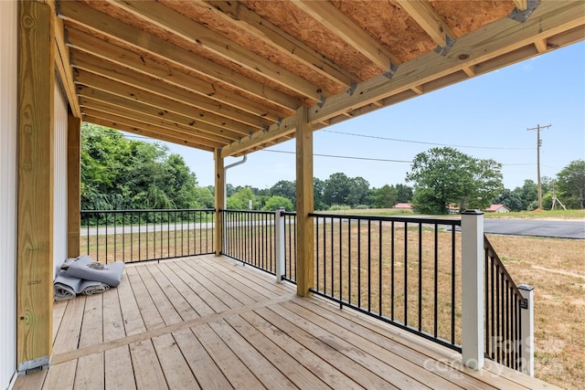 3511 Warlicks Church Rd, Connelly Springs, NC 28612 - view of deck