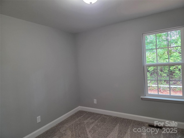 153 Brook Creek Dr, Troutman, NC 28166 - unfurnished room with dark colored carpet and plenty of natural light