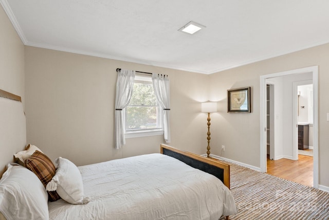 211 Woodland Rd, Tryon, NC 28782 - bedroom with crown molding and baseboards