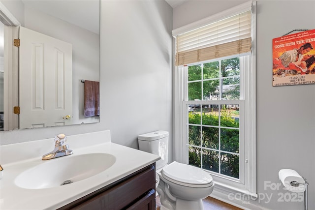 1109 Sunnyview Cir, Matthews, NC 28105 - bathroom featuring vanity and toilet