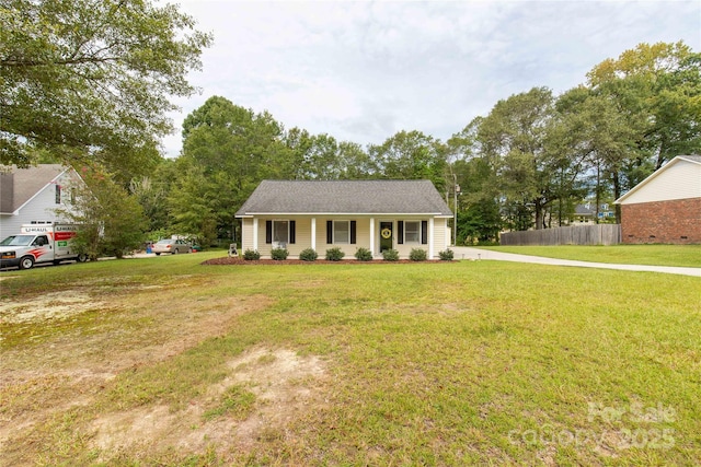 2460 Prince Dr, Lancaster, SC 29720 - single story home with covered porch