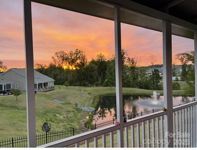 7337 Overjoyed Xing, Charlotte, NC 28215 - water view