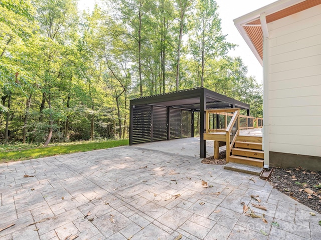 6548 Emerald Isle Dr, Sherrills Ford, NC 28673 - view of patio / terrace featuring a deck