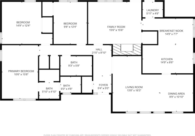 6513 Old Post Rd, Charlotte, NC 28212 - view of property floor plan