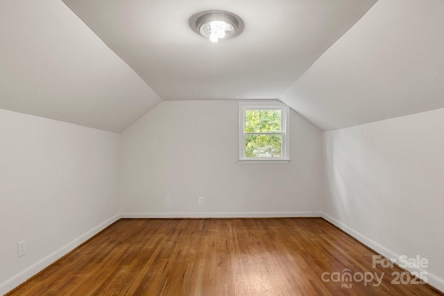 728 Blanton St, Shelby, NC 28150 - additional living space featuring wood finished floors and lofted ceiling