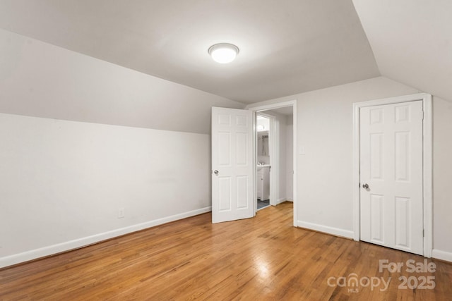 728 Blanton St, Shelby, NC 28150 - additional living space featuring vaulted ceiling and light wood-style floors