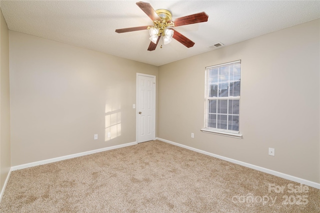 11531 Delores Ferguson Ln, Charlotte, NC 28277 - empty room with carpet and ceiling fan