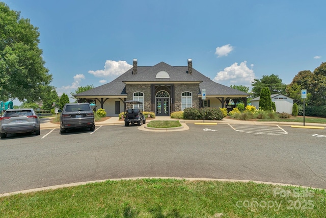 1807 Robbins Meadows Dr, Waxhaw, NC 28173 - view of property featuring uncovered parking